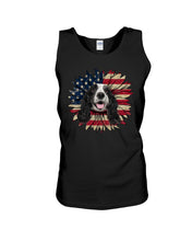 Load image into Gallery viewer, English Cocker Spaniel US Sunflower Gift For Dog Lovers Unisex Tank Top
