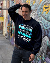 Load image into Gallery viewer, I'm A Wife Husband With Wings Trending Sweatshirt
