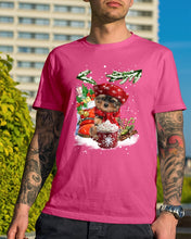 Load image into Gallery viewer, Yorkshire Terrier Loves Drinking Hot Latte Gift For Dog Lovers Guys Tee
