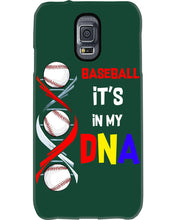 Load image into Gallery viewer, Baseball Be My DNA Gift For Sport Lovers Phone case
