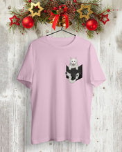 Load image into Gallery viewer, Cat In Your Front Pocket Great Gift For Cat Lovers Guys Tee
