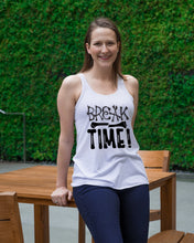 Load image into Gallery viewer, Break Bone Time White Background Gift For Women Ladies Flowy Tank
