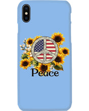 Load image into Gallery viewer, Peace Sign Sunflower Birthday Gift For Girls Phone case
