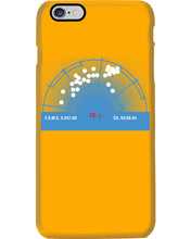 Load image into Gallery viewer, Pinpoint The Location In The Space Blue Phone case
