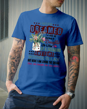 Load image into Gallery viewer, Protea Being A Daughter In Law Of A Freaking Awesome Mother In Law Gift For Women Guys Tee
