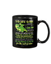 Load image into Gallery viewer, Gift For   Son This Old Dinosaur Always Has Your Back  Custom Design Mug
