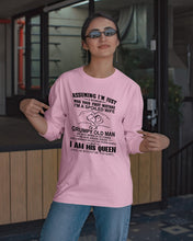 Load image into Gallery viewer, A Spoiled Wife Of An October Grumpy Old Man Birthday Meaningful Gift Unisex Long Sleeve
