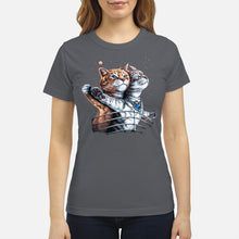 Load image into Gallery viewer, Vintage Funny Cat Love Trending Gift For Cat Lovers Ladies Tee
