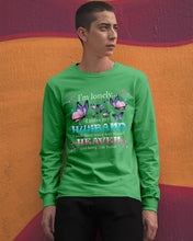 Load image into Gallery viewer, I'm Lonely I Miss My Husband Butterfly Gift For Lover Unisex Long Sleeve
