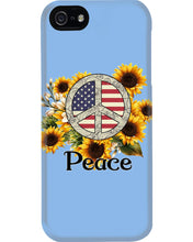 Load image into Gallery viewer, Peace Sign Sunflower Birthday Gift For Girls Phone case
