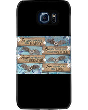 Load image into Gallery viewer, Do What Makes You Happy With Bats Gift For Girls Phone case
