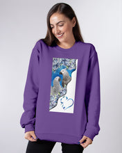 Load image into Gallery viewer, Magical Gray Couple African Parrot Gift For Bird Lovers Sweatshirt

