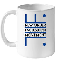 Load image into Gallery viewer, New Order Facd 501981 Movement Simple Unique Custom Design Mug
