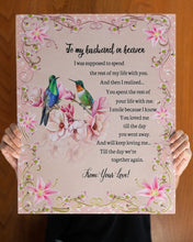 Load image into Gallery viewer, Til The Day We're Together Humming Birds Matte Canvas
