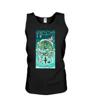 Load image into Gallery viewer, Butterfly Gorgeous Diamond With Dreamcatcher Gift For Girls Unisex Tank Top
