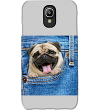 Load image into Gallery viewer, baby Pug In Denim Pocket Gift For Dog Lovers Phone case
