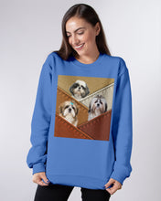Load image into Gallery viewer, Three Cute Shih Tzu In Bag Gift For Dog Lovers Sweatshirt
