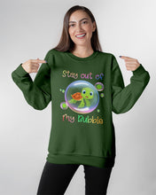 Load image into Gallery viewer, Vintage Funny Stay Out Of My Bubble Gift For Turtle Lovers Sweatshirt
