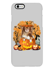 Load image into Gallery viewer, Chihuahua Book Pumpkin Halloween Gift For Dog Lovers Phone case
