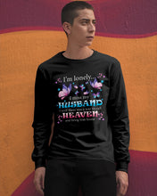 Load image into Gallery viewer, I'm Lonely I Miss My Husband Butterfly Gift For Lover Unisex Long Sleeve
