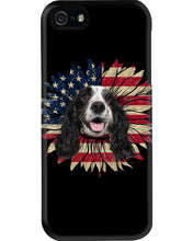 Load image into Gallery viewer, English Cocker Spaniel US Sunflower Gift For Dog Lovers Phone case
