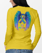 Load image into Gallery viewer, You Matter Ribbon Awareness With Angel Wings Unisex Long Sleeve
