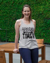 Load image into Gallery viewer, Break Bone Time White Background Gift For Women Ladies Flowy Tank
