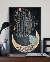 Load image into Gallery viewer, Daughter Gift For Wonderful Mom  You're My Inspiration Vertical Poster

