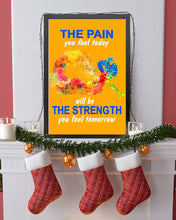 Load image into Gallery viewer, The Pain You Feel Today Will Be The Strength Gift For Women Vertical Poster
