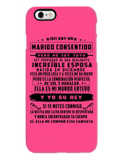 Load image into Gallery viewer, Increible Esposa Nacida En Diciembre Birthday Meaningful Gift Phone case
