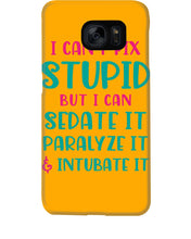 Load image into Gallery viewer, I Can't Fix Stupid But I An Sadate It Gift For Girls Phone case
