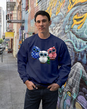 Load image into Gallery viewer, Lovely Phone Case Three Owl With US Flag Gift For Owl Lovers Sweatshirt
