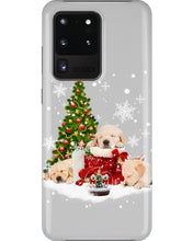 Load image into Gallery viewer, Funny Golden Retrievers Sleep In Red Boots Gift For Dog Lovers Phone case
