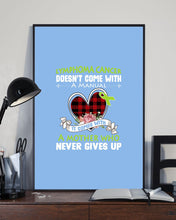 Load image into Gallery viewer, Lymphoma Cancer Doesn't Come With A Manual Vertical Poster
