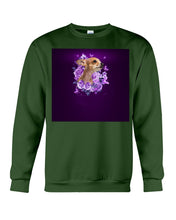 Load image into Gallery viewer, Purple Phone Case With Rose Gift For Chihuahua Lovers Sweatshirt
