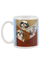 Load image into Gallery viewer, Three Cute Shih Tzu In Bag Gift For Dog Lovers Mug
