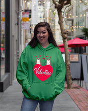 Load image into Gallery viewer, Couple Otter Valentine's Day Gift For Otter Lovers Hoodie
