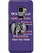 Load image into Gallery viewer, October Man Son Of God Birthday Meaningful Gift For Men Phone case
