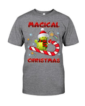 Load image into Gallery viewer, Tennis Players Magical Christmas Snowman Gift For Women Guys Tee
