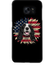 Load image into Gallery viewer, English Cocker Spaniel US Sunflower Gift For Dog Lovers Phone case
