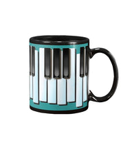 Load image into Gallery viewer, Piano Key Music Paradise Gift For Music Lovers Mug
