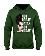 Load image into Gallery viewer, Not Today Satan Not Today Gift For Women Hoodie
