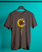 Load image into Gallery viewer, Sunflower Nurse Is My Sunshine  Unique Custom Design Meaningful Present Guys V-Neck
