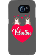 Load image into Gallery viewer, Couple Otter Valentine's Day Gift For Otter Lovers Phone case
