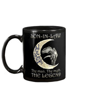 Load image into Gallery viewer, I Love You To The Moon And Back Gift For Son-In-Law Mug
