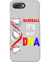 Load image into Gallery viewer, Baseball Be My DNA Gift For Sport Lovers Phone case
