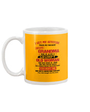 Load image into Gallery viewer, I Get My Attitude From My Freakin' Awesome Grandma Who Was Born In April Mug

