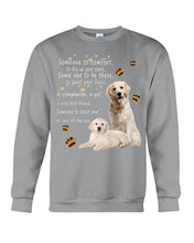 Load image into Gallery viewer, Golden Retriever Someone To Trust And To Love Till The End Gift For Dog Lovers Sweatshirt
