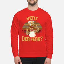 Load image into Gallery viewer, Vert Der Ferk Retro Vintage Gift For Cook Lovers Sweatshirt
