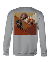 Load image into Gallery viewer, Three Cute Shih Tzu In Bag Gift For Dog Lovers Sweatshirt
